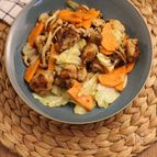 【業務スーパー】ゆず香る♪焼き鳥野菜炒め