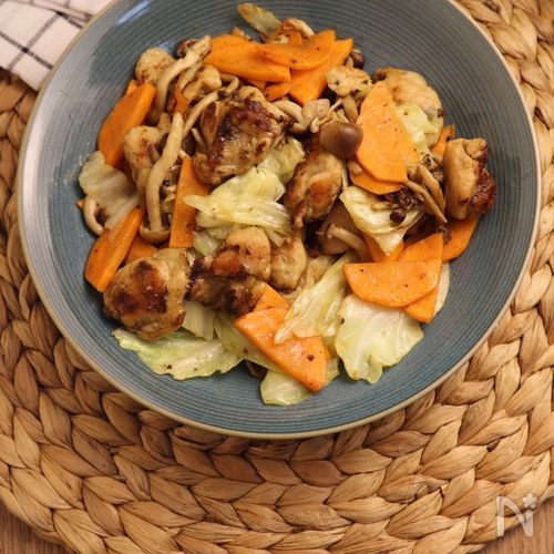 【業務スーパー】ゆず香る♪焼き鳥野菜炒め