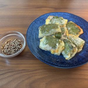 1321878の作ってみた!投稿(【ライスペーパーで】豚しそチーズ焼き)