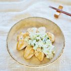 サクサク胡瓜と玉ねぎのタルタルソースと鶏胸肉ソテー