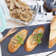 しぐれ煮でパーティー!?ピリ辛しぐれ煮バゲット
