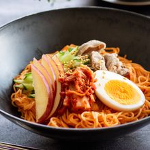 そうめんでお手軽！　ビビン麺