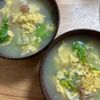 かえでの作ってみた!投稿(白菜とベーコンのふわ卵中華スープ)