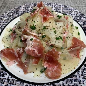 楽ラク手抜キッチン🐶🐾の作ってみた!投稿(生ハム大根マリネ　ポリッとやみつき♪)