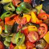 トマト缶不要！揚げない＆煮込まない！タコと夏野菜のカポナータの工程3