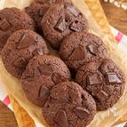 アメリカン風♡米粉のココアチョコチャンククッキー