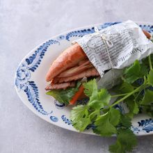 おせちをリメイク!紅白なますとマグロのバインミー