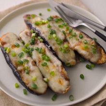 レンチンなす味噌グラタン