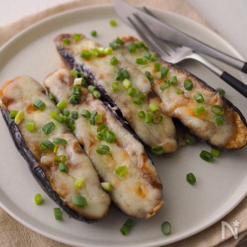 レンチンなす味噌グラタン