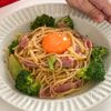 【和えるだけ！ブロッコリーとベーコンの和風パスタ】簡単絶品の工程4