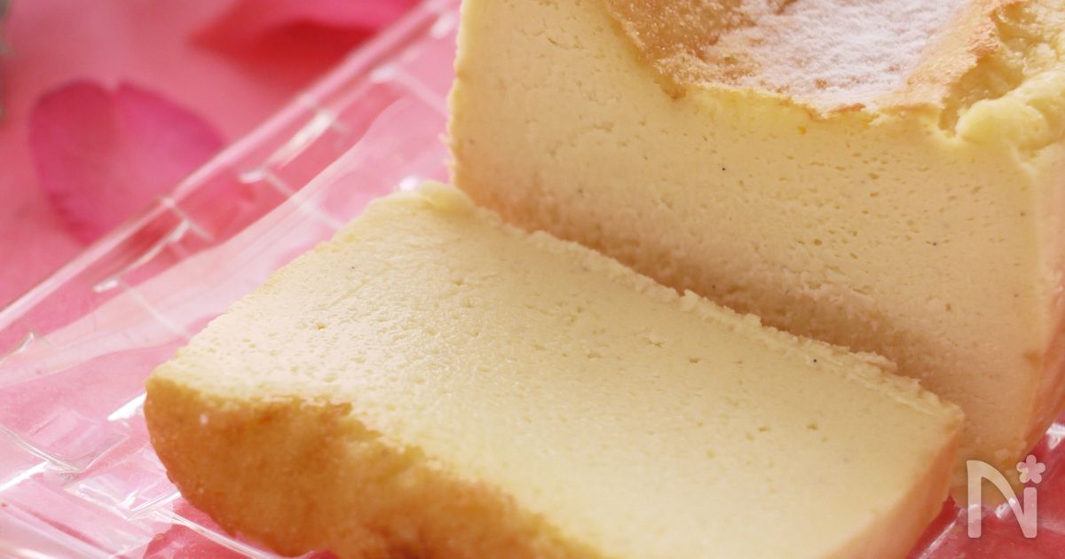 とろける食感＊ホワイトチョコのチーズテリーヌ