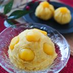 レンジで◎砂糖&クチナシ＆裏ごし不要【栗きんとん】