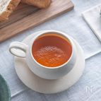 野菜不足の救世主♪【トマトの水煮缶とセロリのポタージュ】