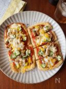 油揚げでカリッとジューシー！納豆ピザ