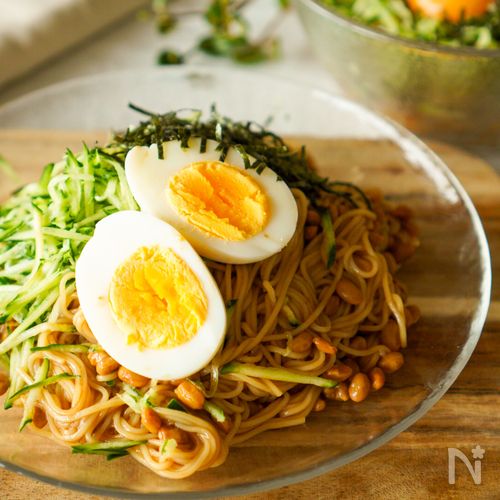 爆速10分！【納豆ジャージャー麺】