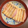 たりおの作ってみた!投稿(おつまみに♪油揚げのハムチーズ焼き)