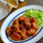 食べ応え抜群！豚肩ロース唐揚げ