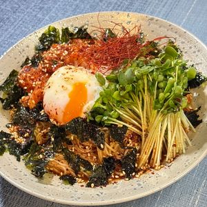 楽ラク手抜キッチン🐶🐾の作ってみた!投稿(【10分アレンジそうめん】ピリ辛×冷たい韓国風混ぜそうめん)