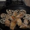 【たまらない！】鶏肉とれんこんの海苔塩チーズの工程2