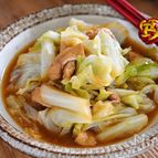 キャベツと油揚げのクタクタ煮浸し【作り置き】