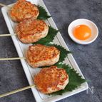 お月見にぴったりの簡単鶏つくね　残り物野菜で作ろう♪