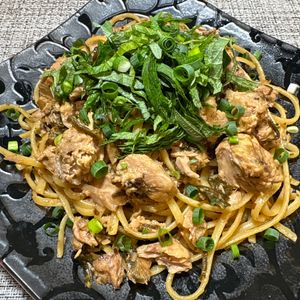 楽ラク手抜キッチン🐶🐾の作ってみた!投稿(【塩昆布ツナパスタ】ワンパンで作れる最高パスタ)