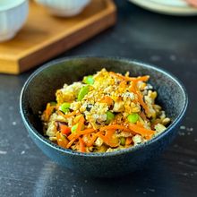【ご飯が進みすぎる☆中華風炒り卵豆腐】
