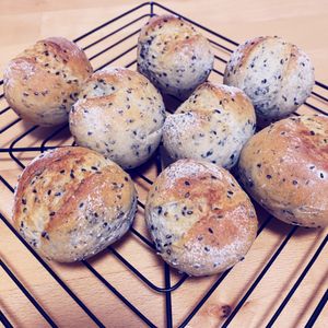 あさみんの作ってみた!投稿(ごまごまプチパン)