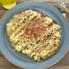 のりのり🐾🎀🤍の作ってみた!投稿(子供も喜ぶ新食感おつまみ♡はんぺんと長芋の和風お好み焼き風)