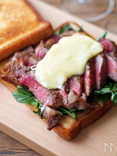 豪快 チーズステーキサンド By 加瀬 まなみ レシピサイト Nadia ナディア プロの料理家のおいしいレシピ