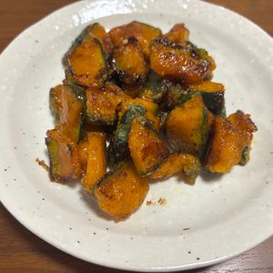 こむぎの作ってみた!投稿(【かぼちゃの甘辛バター】甘辛味にバターが合う♡)