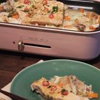 パルミジャーノで洋風な鮭のちゃんちゃん焼き