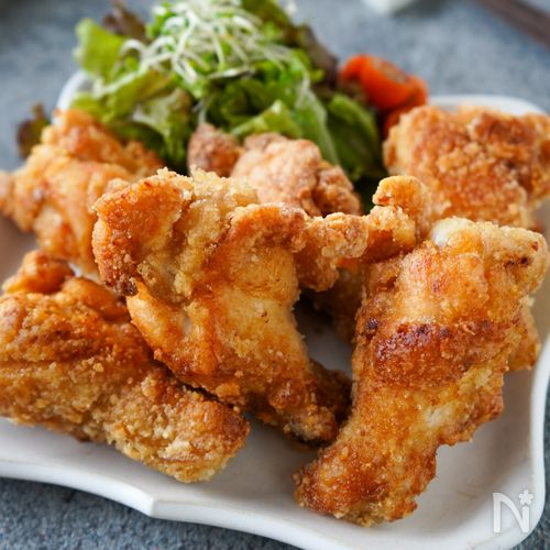 お店超え‼︎激うま♡『ザクザク唐揚げ にんにくダシ醤油』