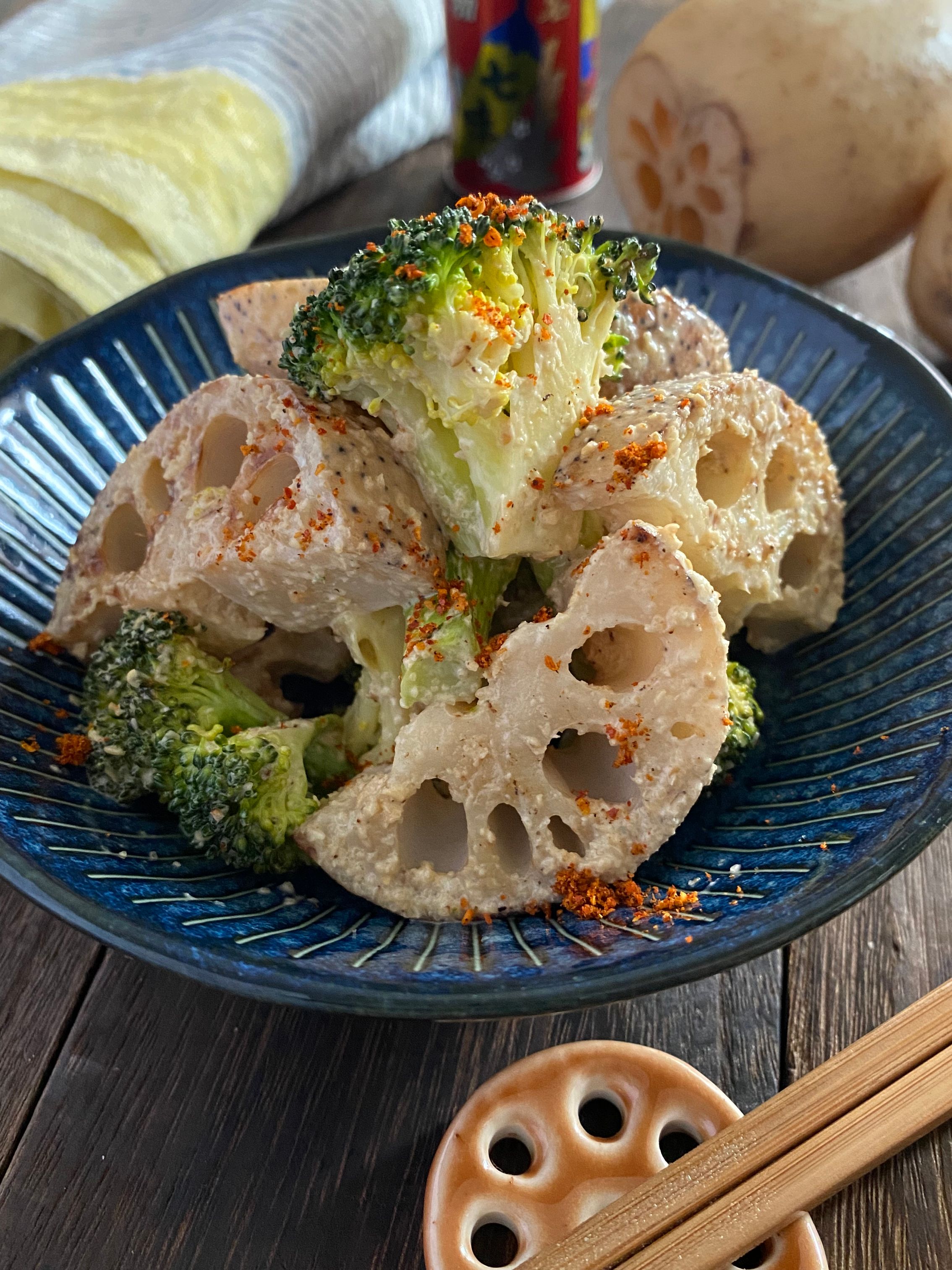 焼きレンコンの胡麻マヨ和え | レシピサイトNadia