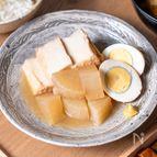 【大根、厚揚げ、卵の薄味煮】昔ながらの味♪