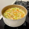 野菜たっぷり♩味噌ラーメン風スープの工程3