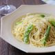 しらすとしし唐の柚子胡椒クリームパスタ