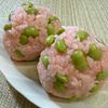 楽ラク手抜キッチン🐶🐾の作ってみた!投稿(枝豆と明太子のオイルおにぎり)