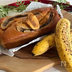 米粉で作るしっとりバナナケーキ