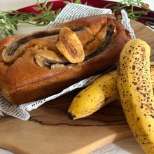 米粉で作るしっとりバナナケーキ