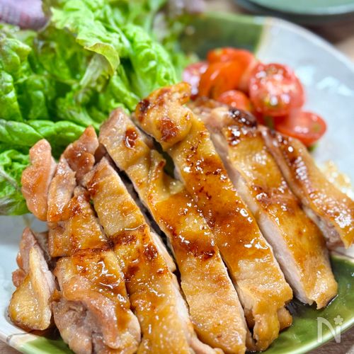 漬けて焼くだけ！コク旨【オイスター鶏照り焼き】