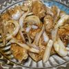 maronの作ってみた!投稿(中からとろり♡新玉の照り巻き #ワンパンおかず)