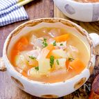 【ころころ野菜のコンソメスープ】簡単おいしい洋風スープ♬