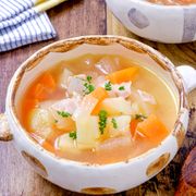 【ころころ野菜のコンソメスープ】簡単おいしい洋風スープ♬
