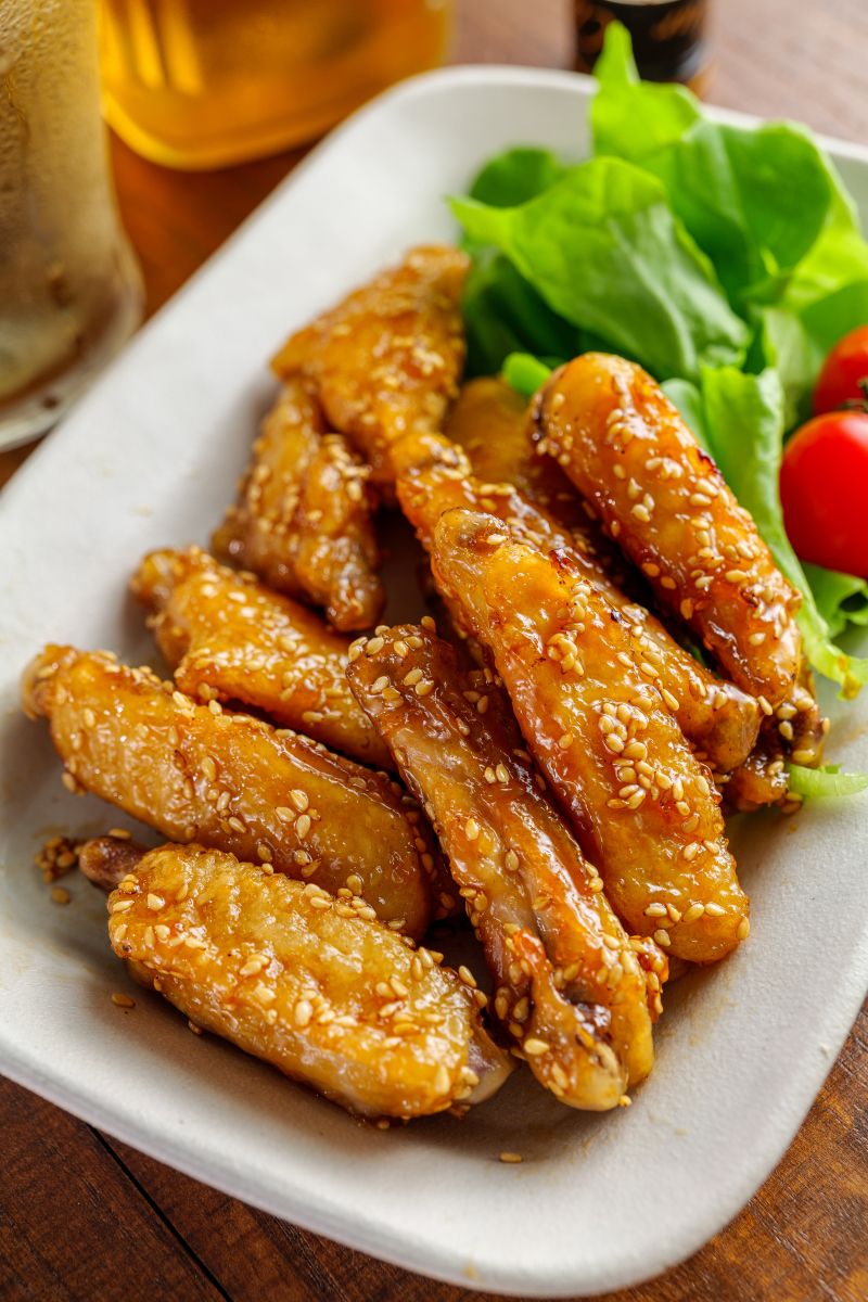 我が家のスタメン】手羽中の胡麻だく黄金甘辛#調味料オール1 | レシピ