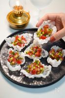 お酒が進むスパイシーおつまみ‼︎『トマトサルサ』