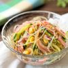 【彩り野菜の春雨サラダ】お野菜たっぷりシャキシャキ食感♪