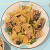 milkの作ってみた!投稿(ごま油香る 豚こま大根のぽん酢炒め)