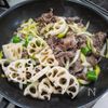 ピリッと美味しい「牛肉と蓮根の中華風甘辛炒め」の工程4