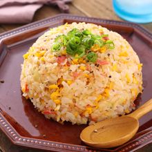 焦がし醤油のかに玉チャーハン 【#パラパラのコツ #簡単】